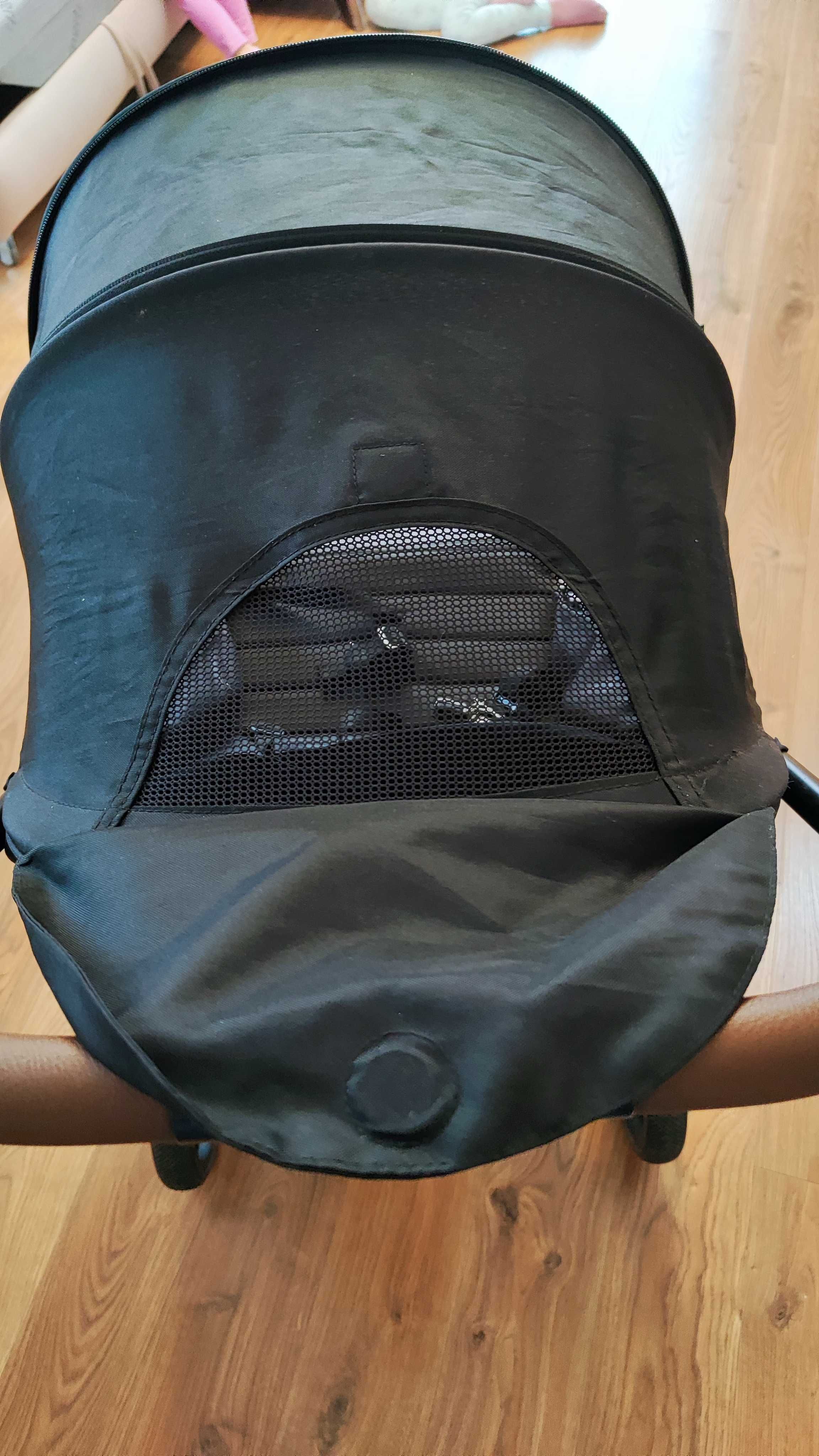 Kinderkraft wózek spacerowy GRANDE LX czarny