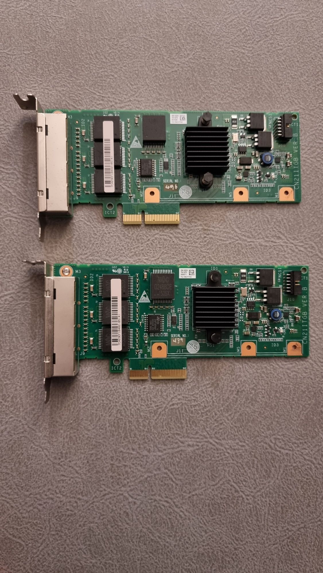 Placa de rede PCIe 4 portas Gigabit - Huawei CN21ITGB ver. B SP212
