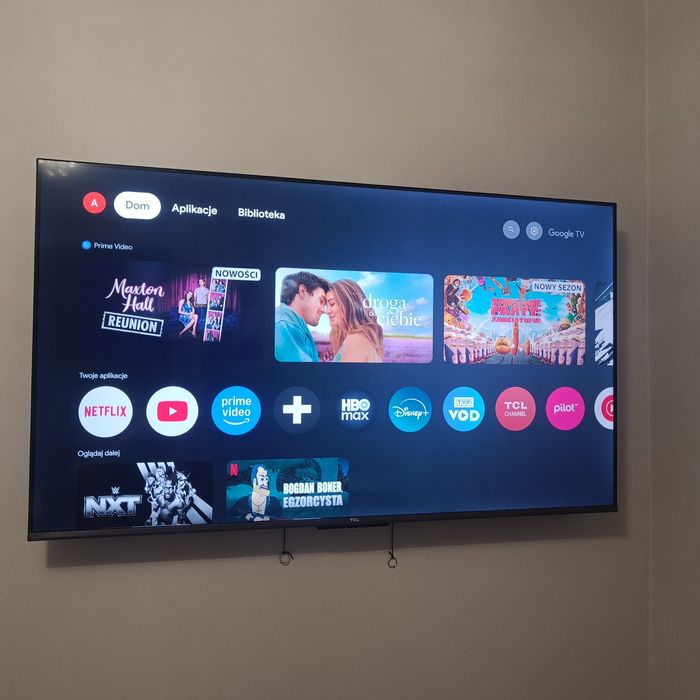 Telewizor TCL 50P735 50" LED 4K Google TV Dolby Atmos Dolby Vision HDM