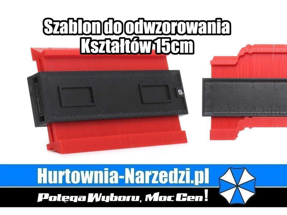 Szablon do odwzorowania kształtów 15cm duplikator kształtów wzornik