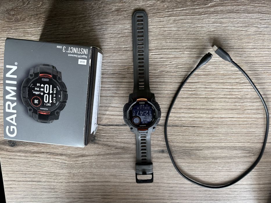 Смарт-годинник Garmin Instinct 3, 50mm, Solar