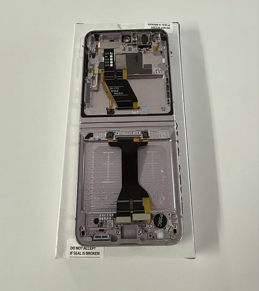 Oryginalny wyświetlacz z ramką Samsung Galaxy Z Flip 5