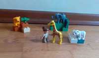 Lego Duplo Dzikie Zwierzęta Afryki Opieka nad zwierzętami