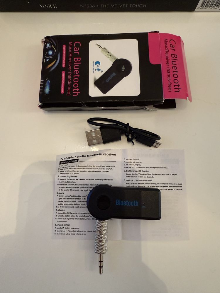 Recetor bluetooth carro