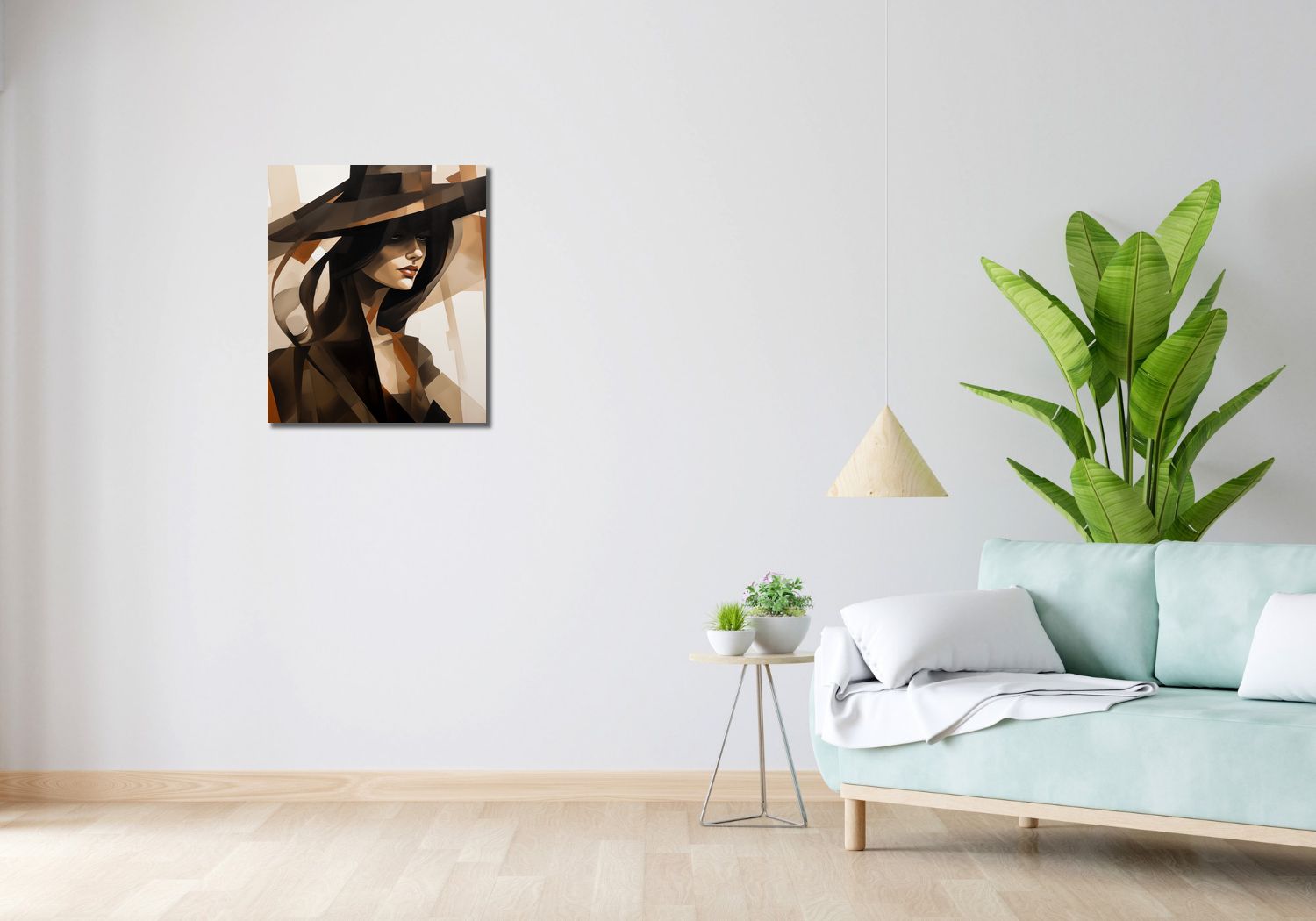 Obraz 50x60cm Skrywająca się Tajemniczość