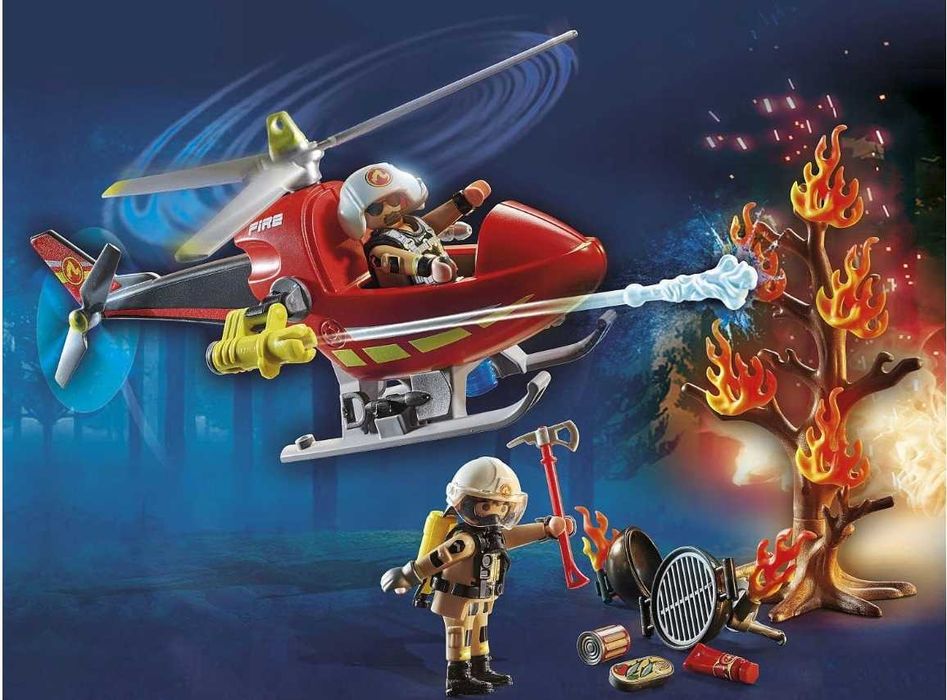 Playmobil City Action 71195 Helikopter Strażacki Zestaw Klockii *NOWE*