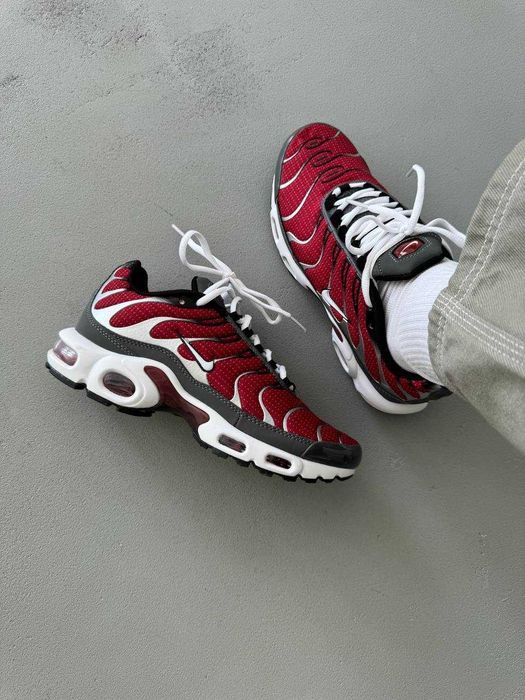 !SALE! Nike Air Max TN Plus Gray Red 38 39 40 41 42 43 44 45 найк тн