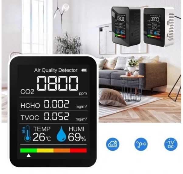Wielofunkcyjny miernik CO2 5w1