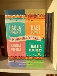 Um Ano Inesquecível de Paula Pimenta, Babi Dewet, Bruna Vieira