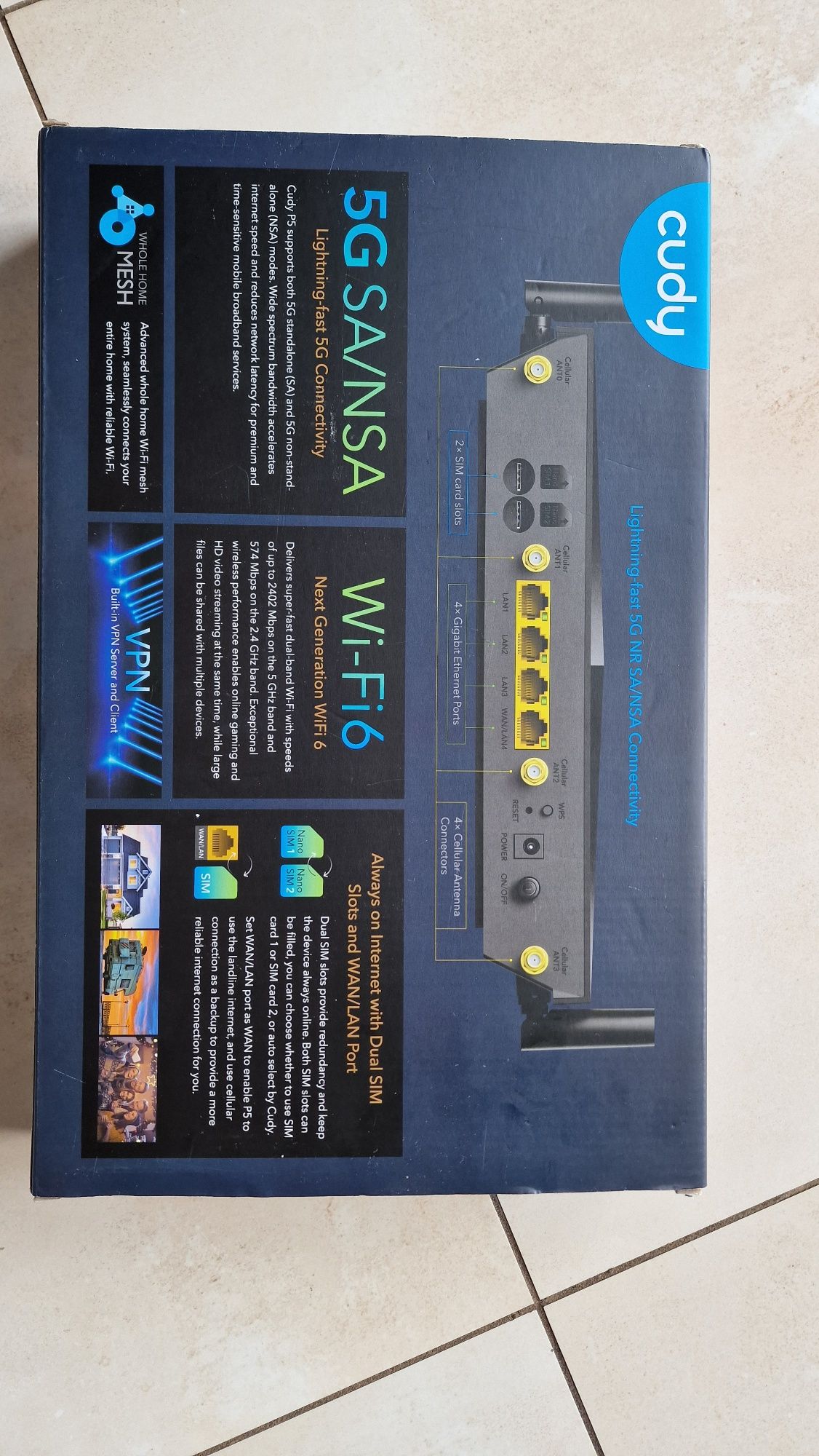 Router Cudy AX3000 Wi-Fi 6