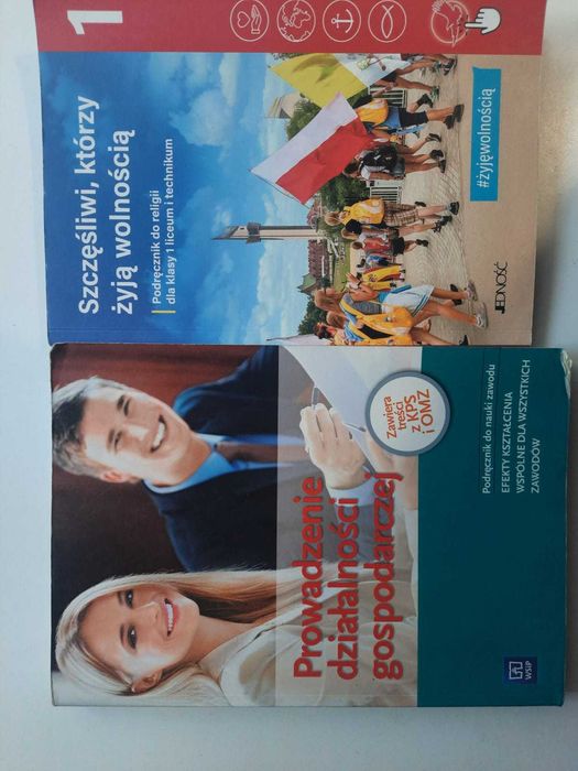 Podręczniki klasa 1 ponad podstawowa