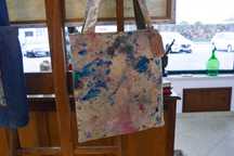 Bolsa Pintada à Mão