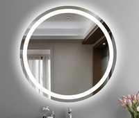 ‼️Акция! Круглое зеркало в ванную с Led подсветкой 400 мм.Производство