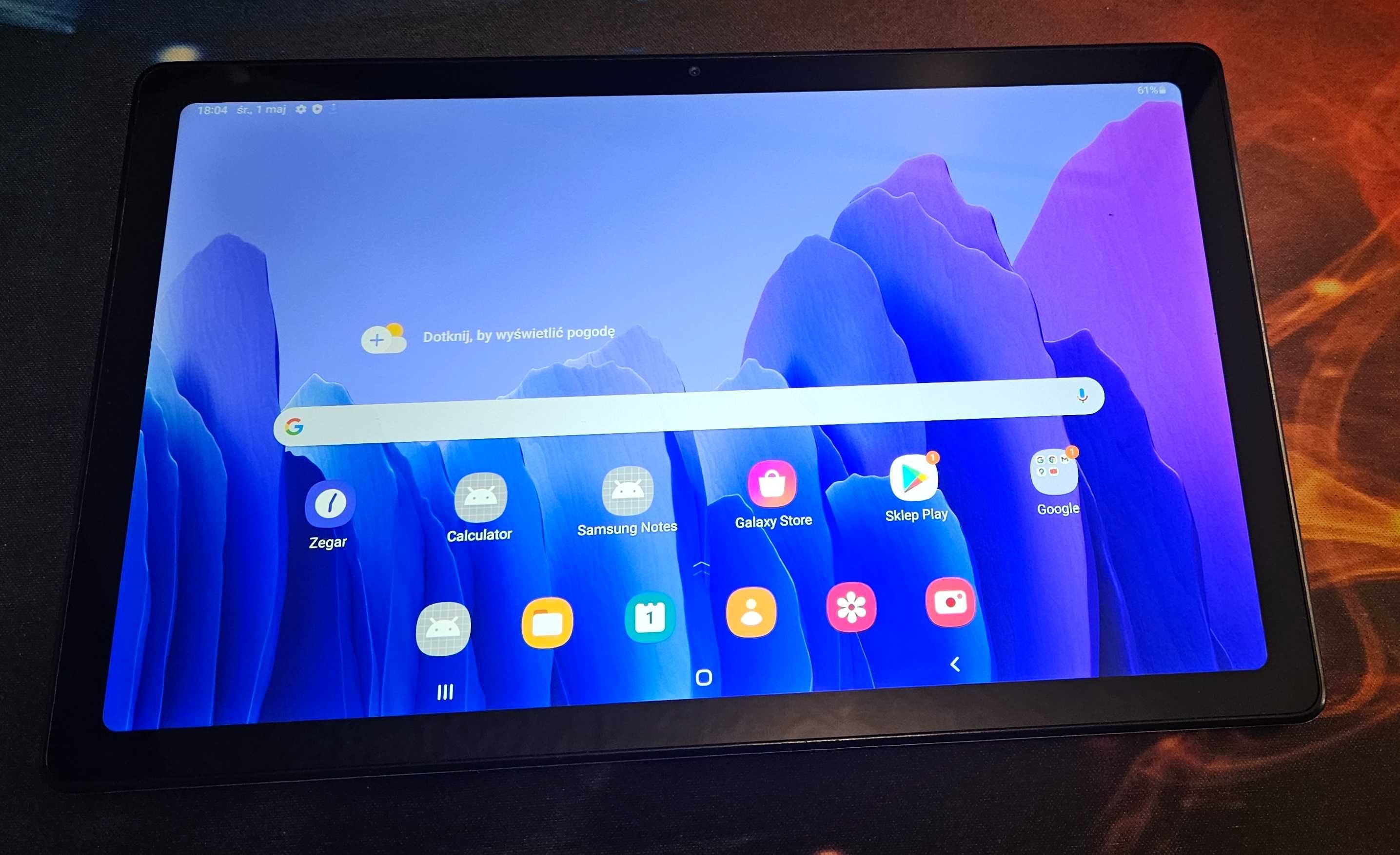 Tablet Samsung Galaxy Tab A7 10,4" WiFi Ładowarka Stan Bardzo Dobry