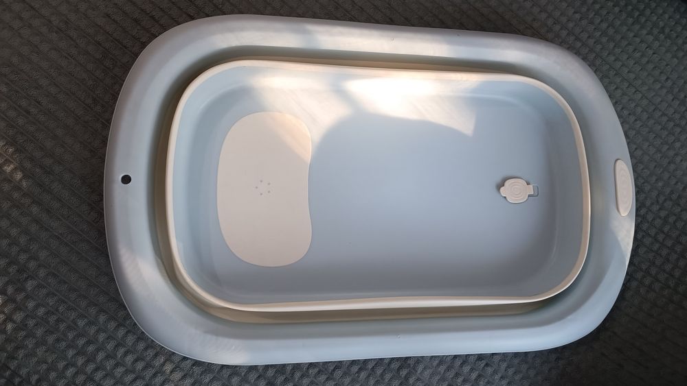 Ванночка силіконова складна для новонароджених !!!