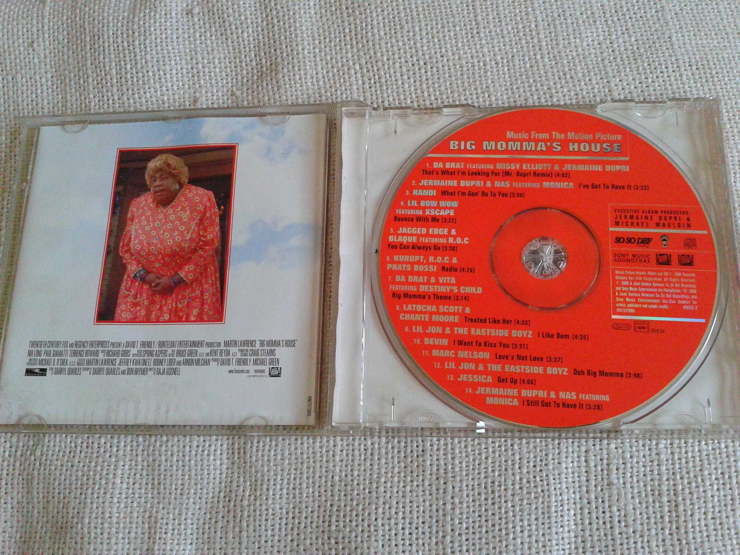 Big Momma's House  -  Soundtrack  CD