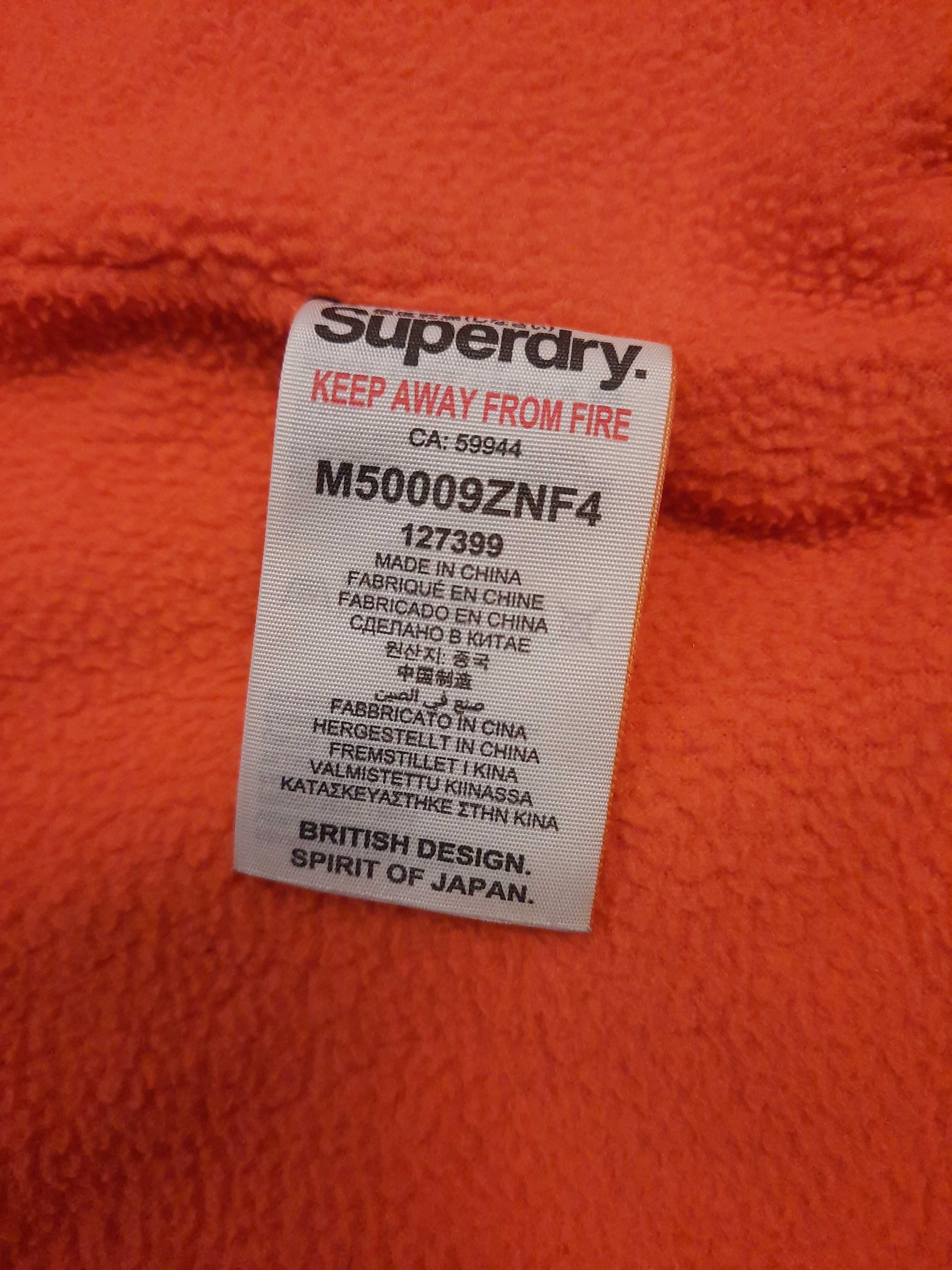 Kurtka przejściowa wiosenna ocieplana wiatrówka Superdry XS 34