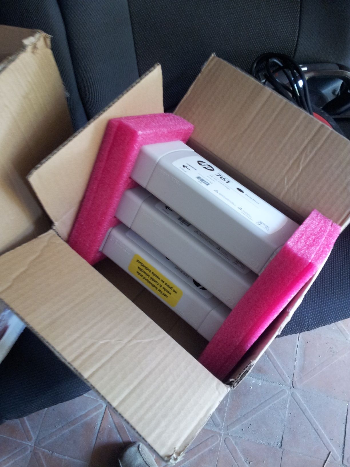 Картриджі hp761.