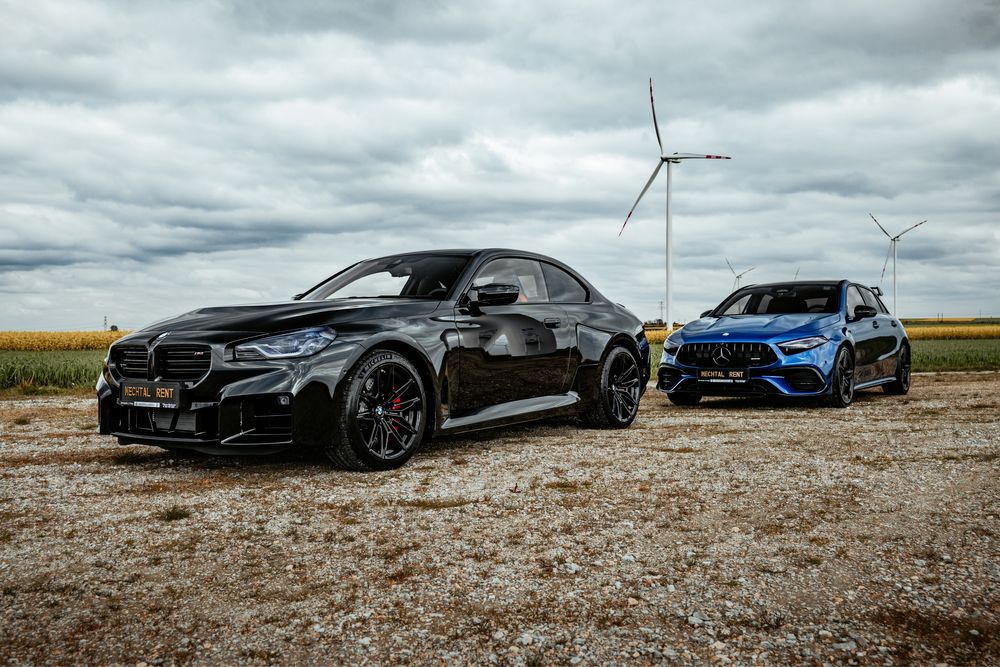 Wynajem Toyota GR Yaris, BMW M2 G87, A45S AMG, BMW G20 320d