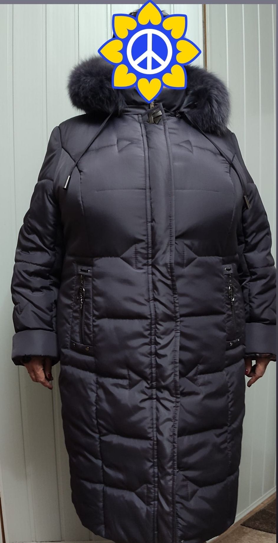 Куртка зимова на синтепоні, 60 розміру