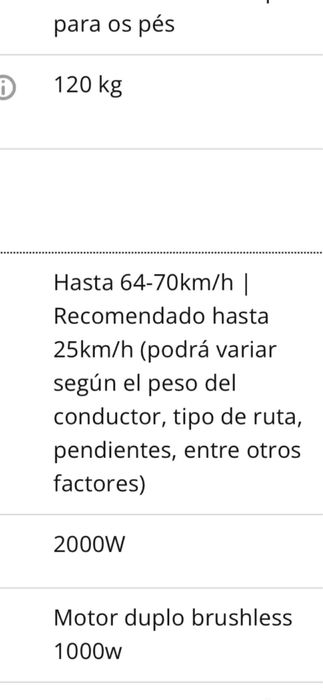 Trotinete varla 70km