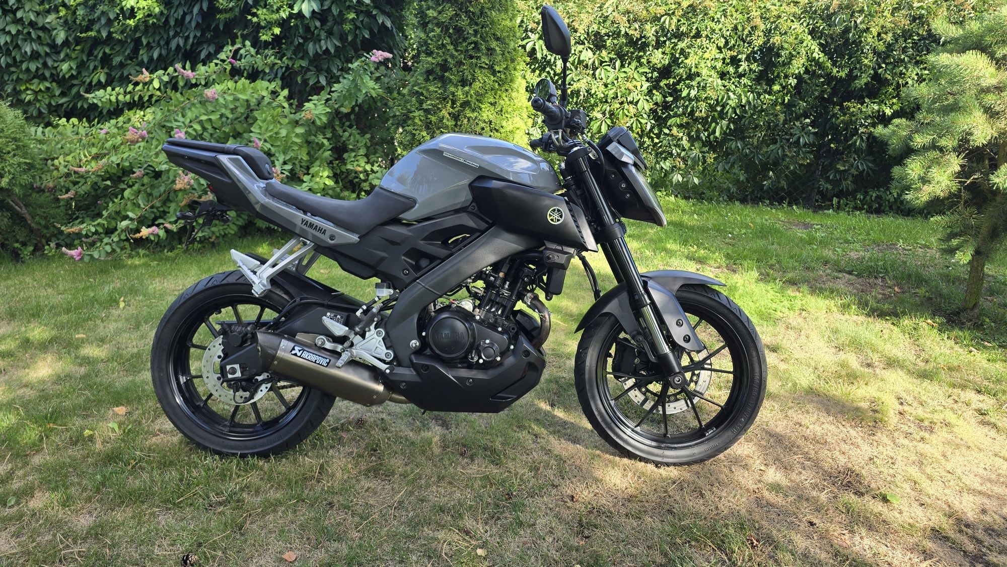 Yamaha MT125 Aakrapovic 2018