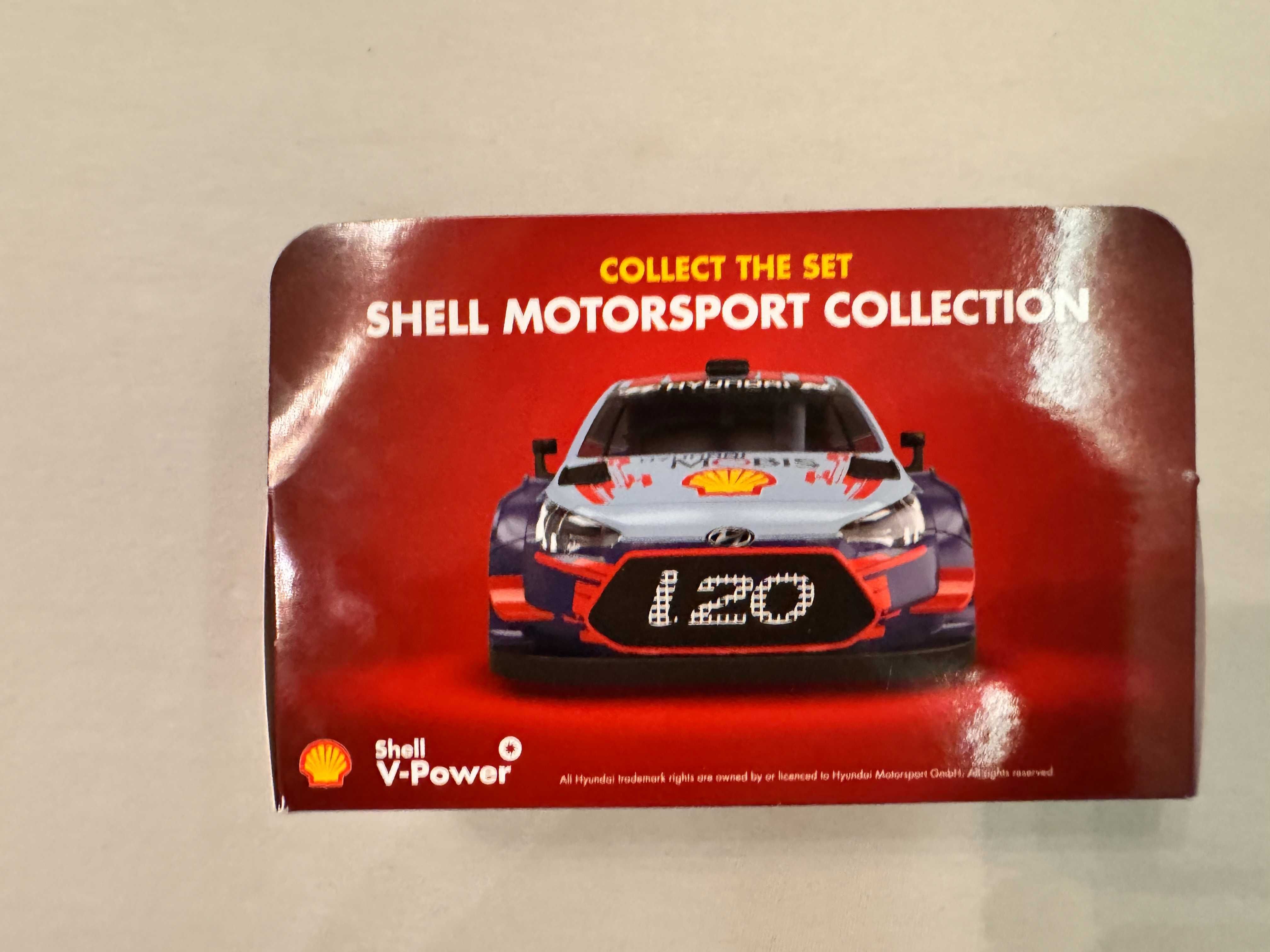 HYUNDAI I20 COPUE WRC 1:41 Metal . Aplikacja. Shell . MOTORSPORT