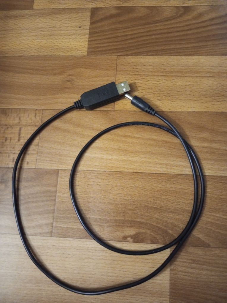 Кабель питания USB 9 v, 12v для wi-fi роутера от повербанка