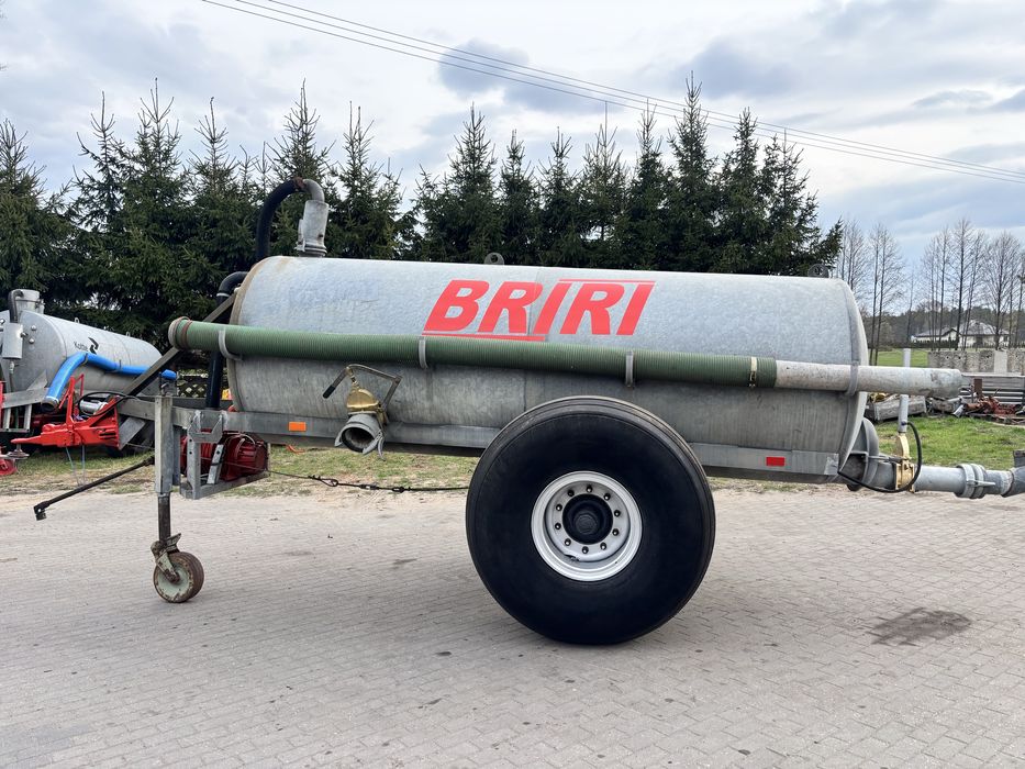 Beczkowóz 5000 litrów Briri ocynk beczka szambiarka wóz joskin garant
