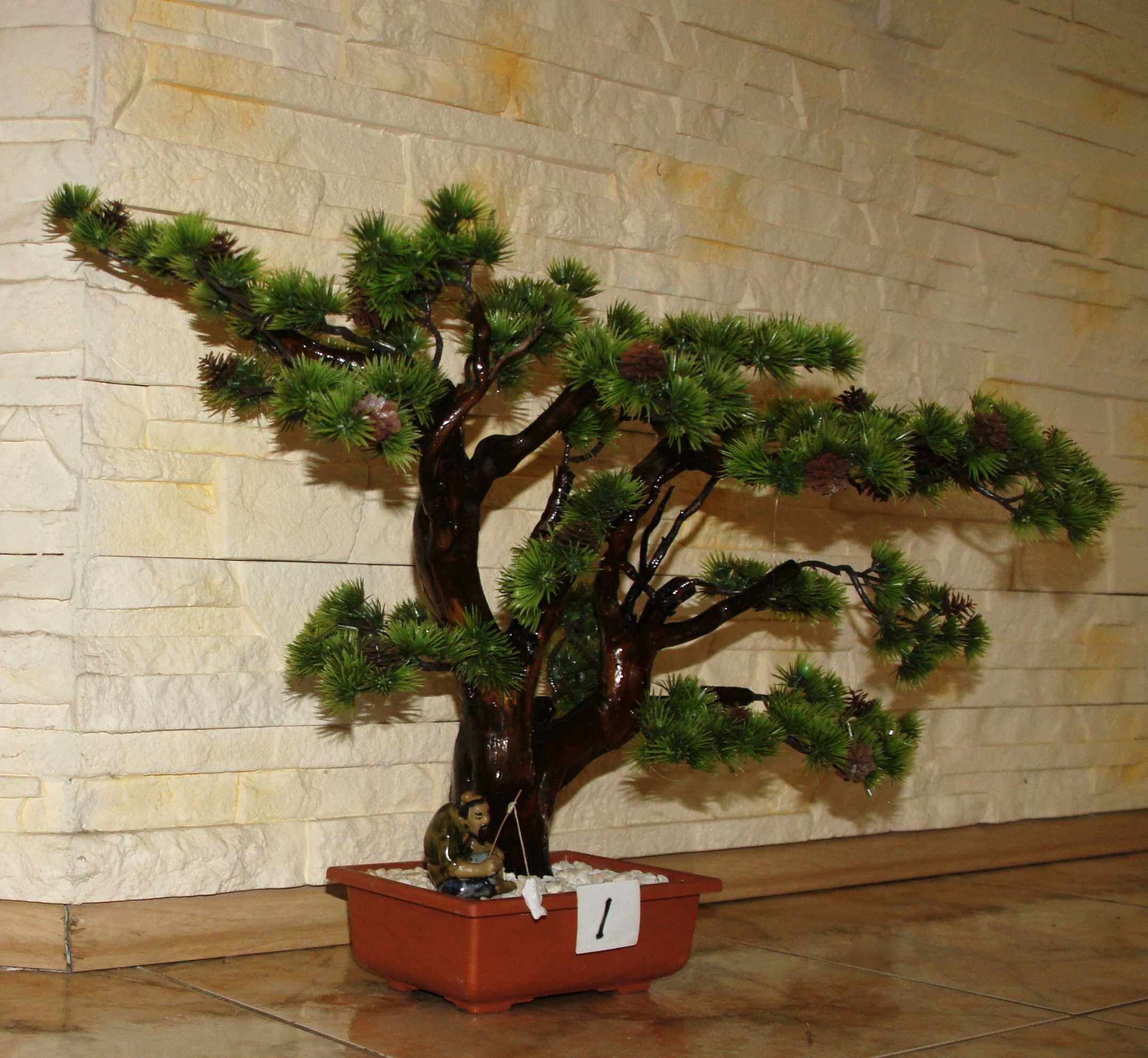 Drzewko sztuczne bonsai - krzew jarzębiny