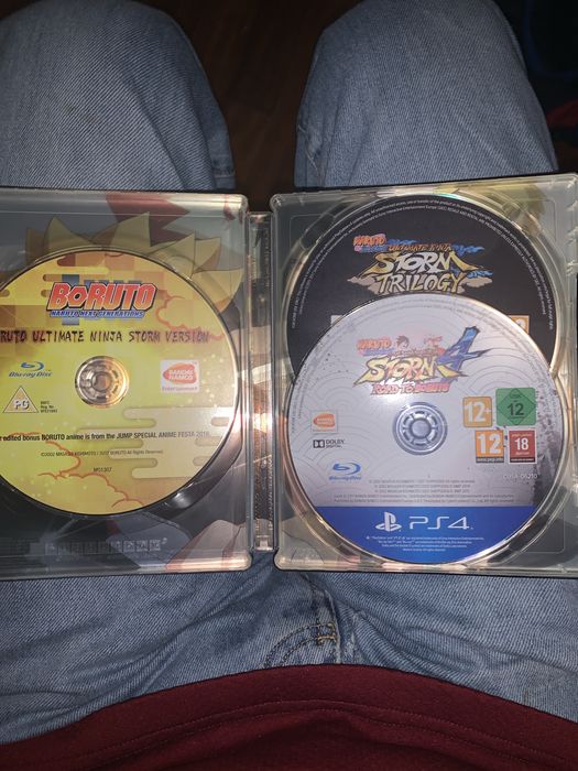 Jogo Naruto Rarissimo em caixa metálica