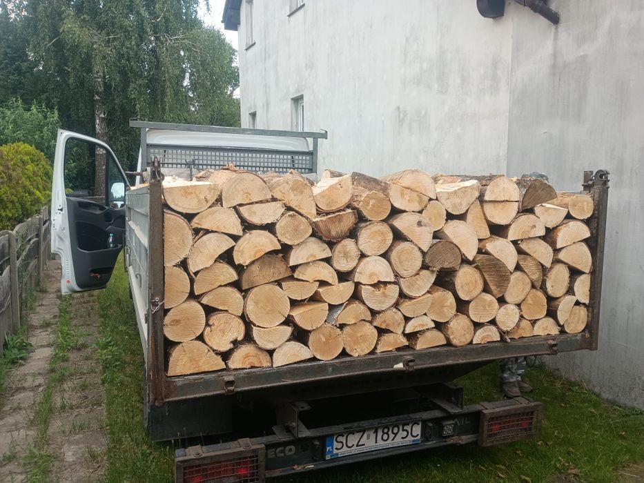 BRZOZA drewno kominkowe opałowe TRANSPORT do klienta. olcha