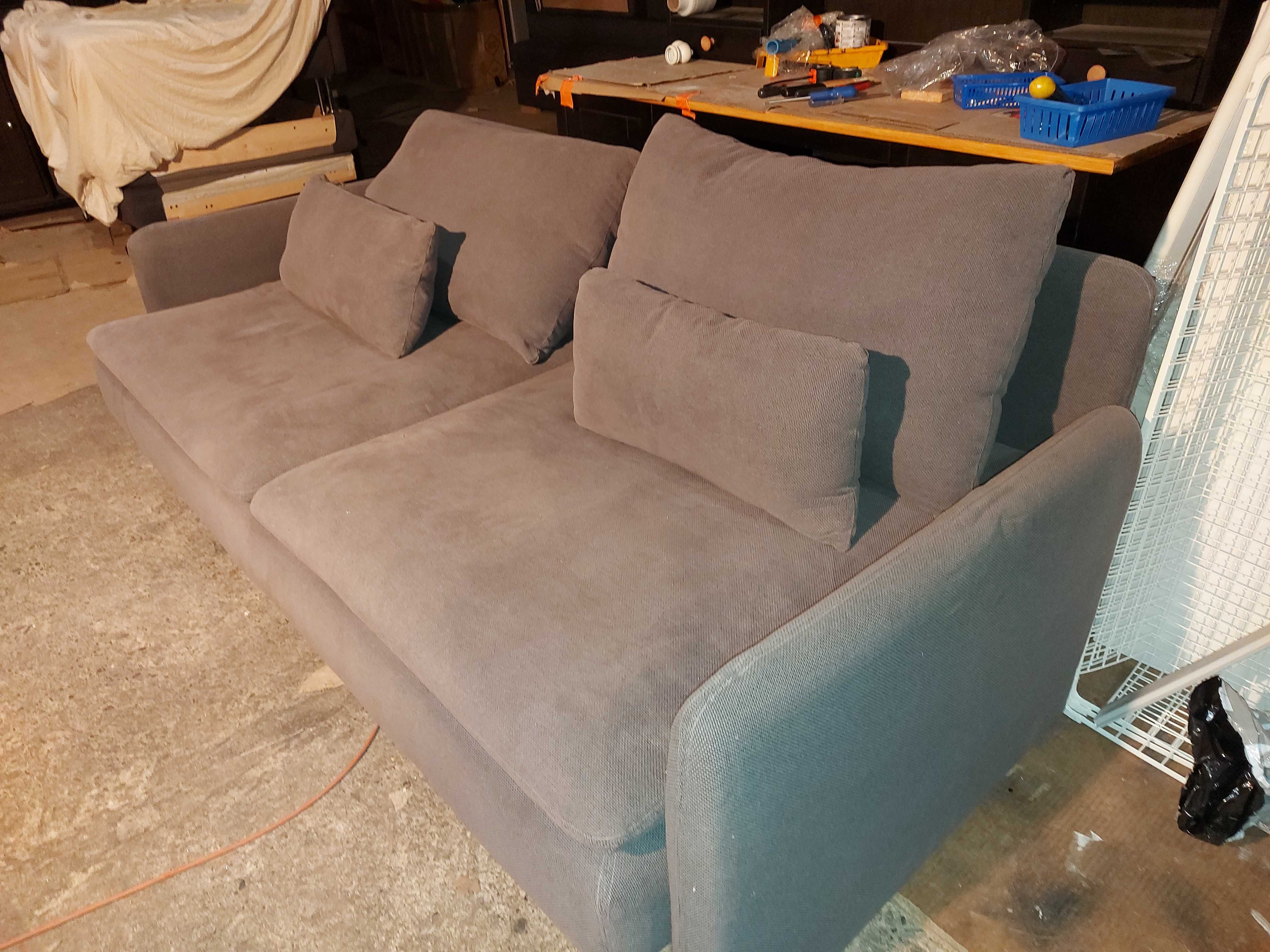 Sofa IKEA Soderharm 2/3 osobowa z pokrowcem Fridtuna - dostawa gratis