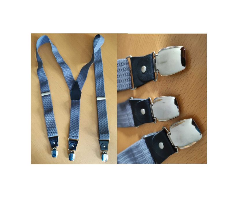 szelki męskie damskie Vernon skóra eleganckie