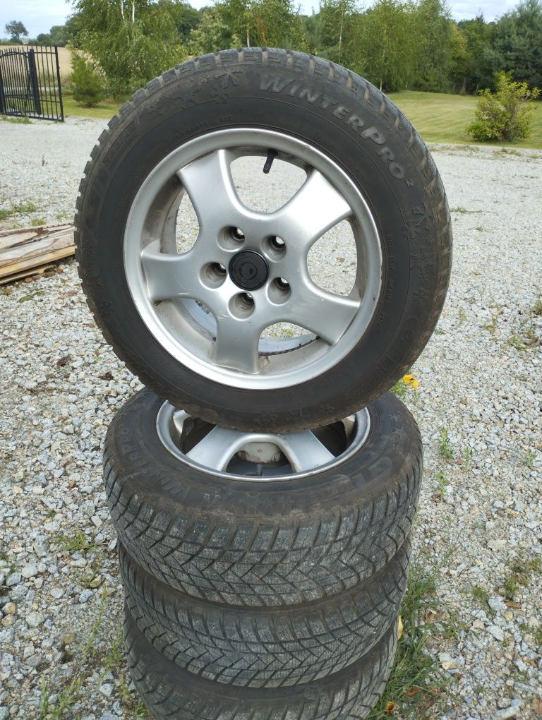 Felgi i opony zimowe 15/195/65 audi