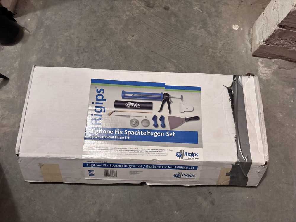 Rigips Rigitone Fix Spachtelfugen-Set – zestaw do sufitów