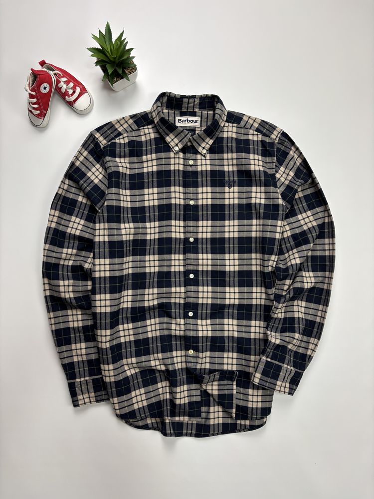Рубашка Barbour Swinton Tailored Fit originals оригинал size M, L