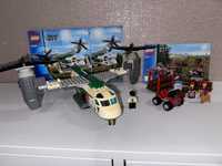 Лего Lego лесопилка и вертолет 60021