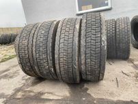 Opony używane ciężarowe napędowe  265/70r19.5 Uniroyal DH40 9-10mm