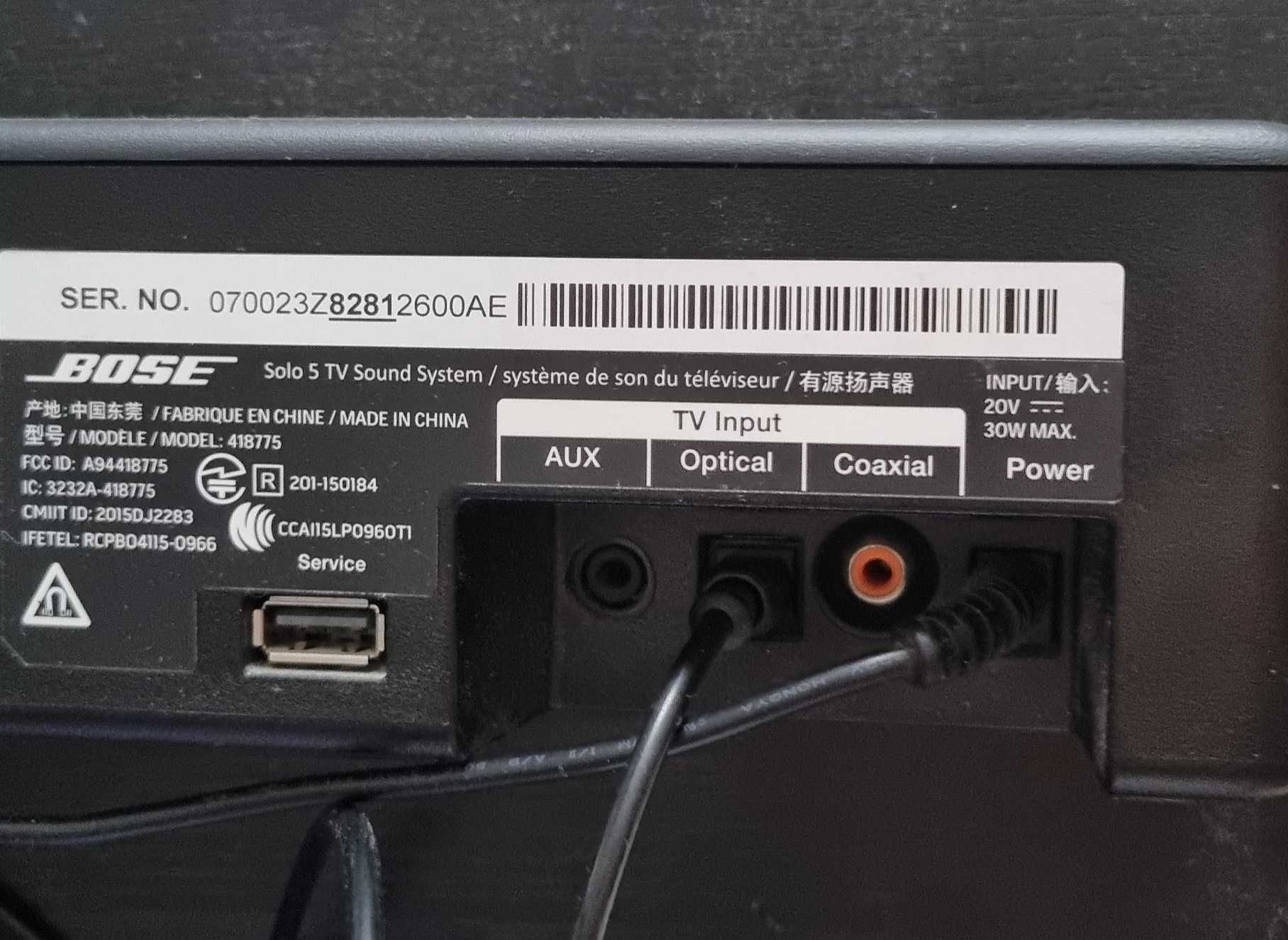 Głośnik Bose Solo 5 Tv