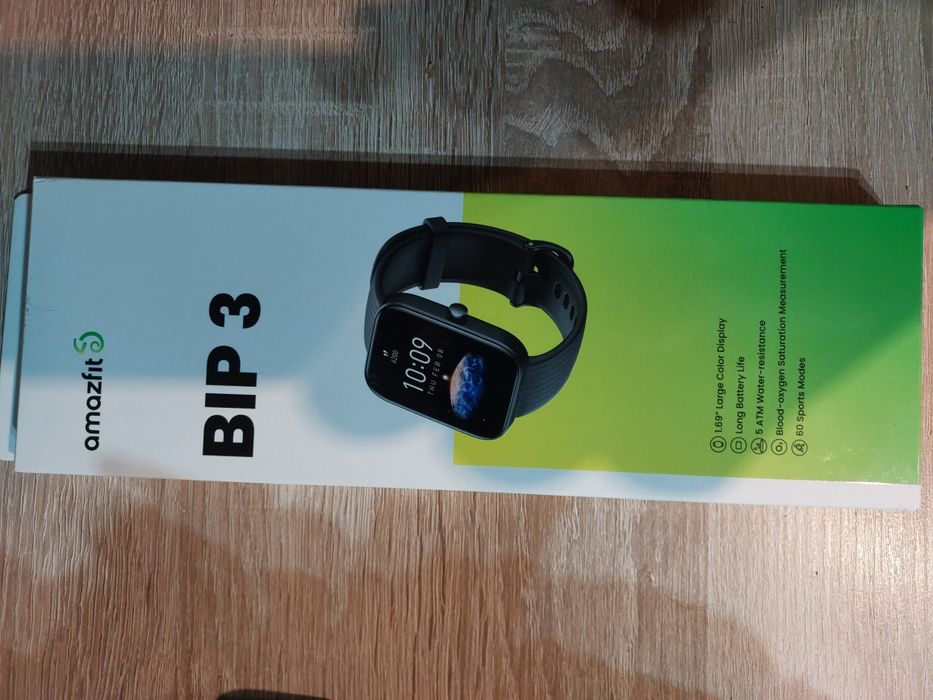 Smartwatch sportowy. Amazfit BIP 3. NOWY