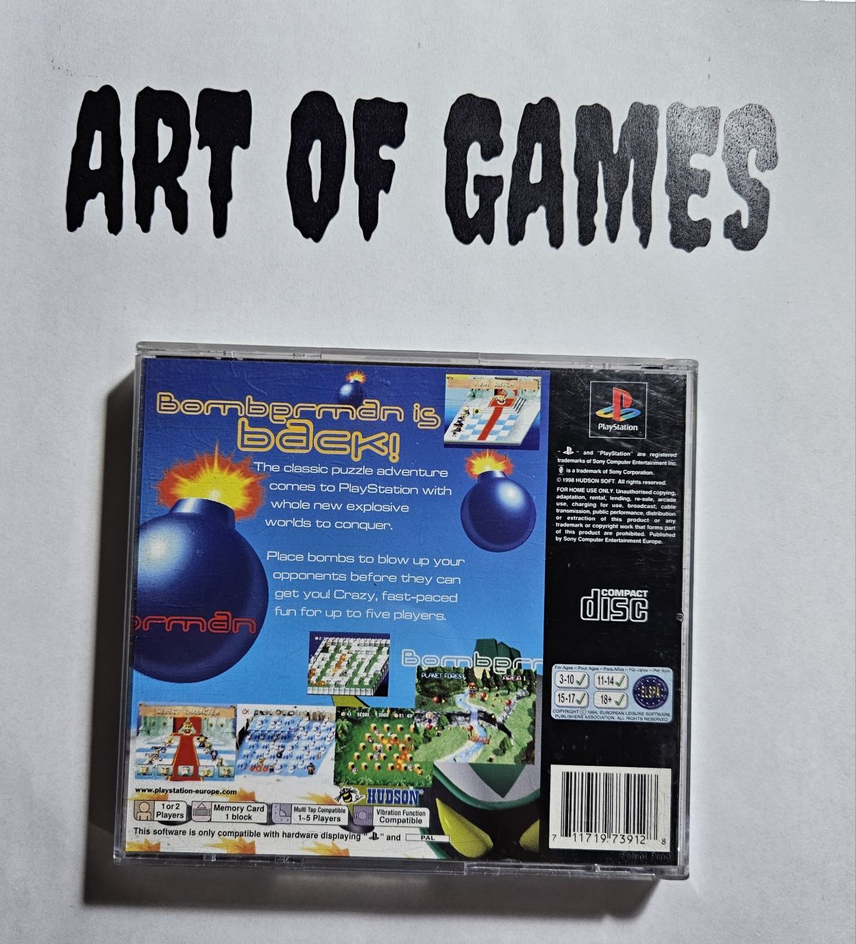 Gra Bomberman World Komplet 3xA Ps1 Psx Playstation 1 Bomber Man