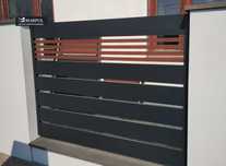 Ogrodzenie nowoczesne,aluminum,stal,brama,furtka,przęsła,balustrada