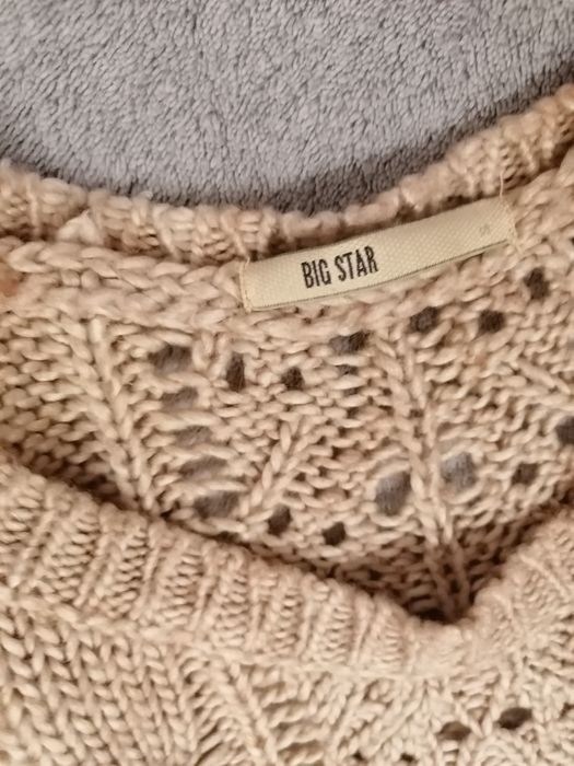 Sweterek ażurowy Big Star rozmiar S