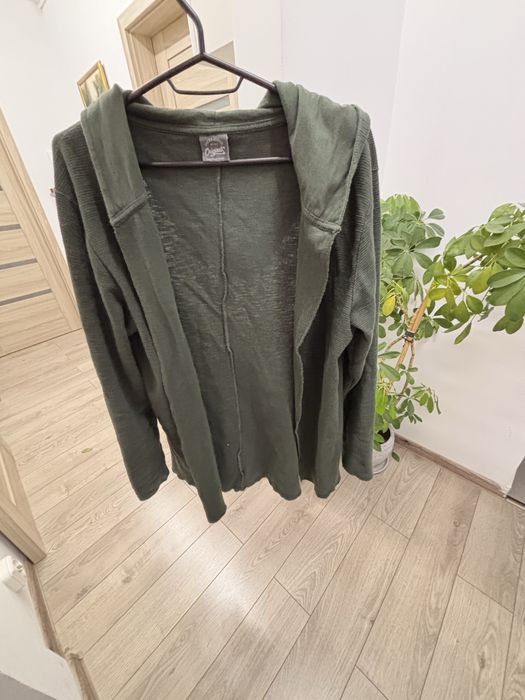 Blezer khaki bawełniany