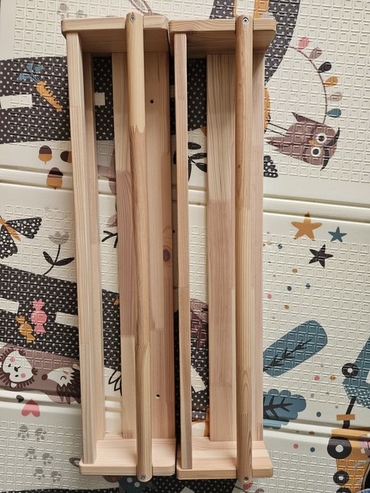 2 półki ścienne Ikea Flisat