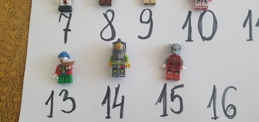 Klocki lego figurki Partia nr 11