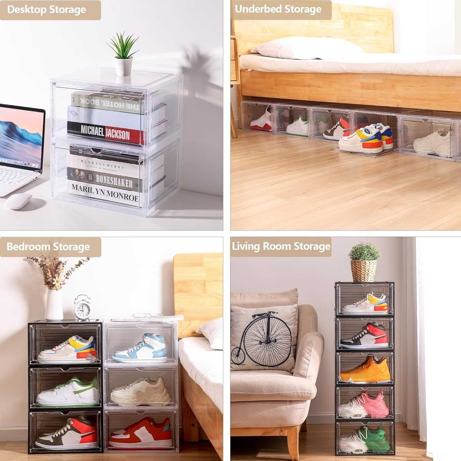 Nowe pudełka na buty/ pudełko/ pojemnik /organizer / 8szt / A2103-a!