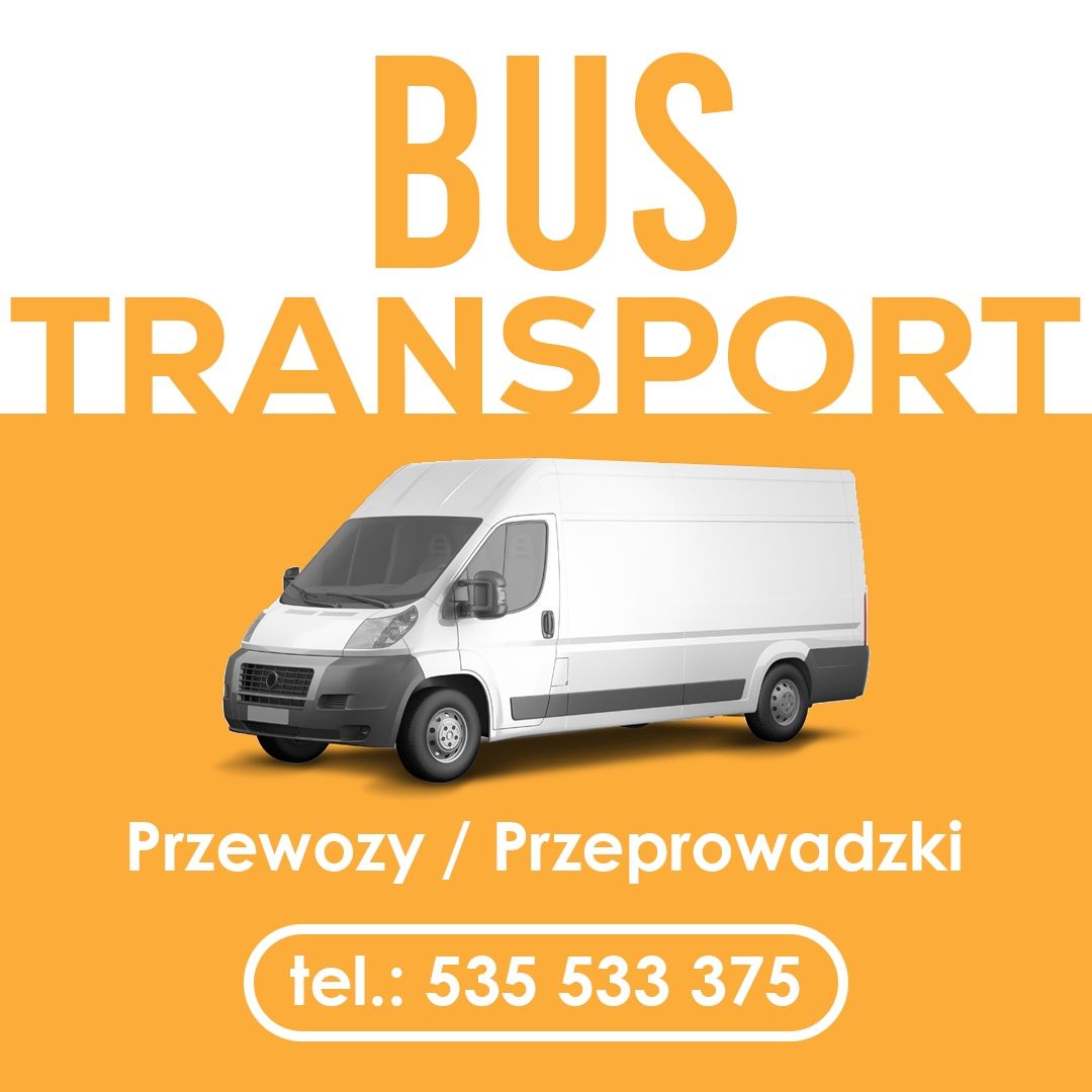 Transport przeprowadzki usługi transportowe przewóz rzeczy BUS - ŁÓDŹ
