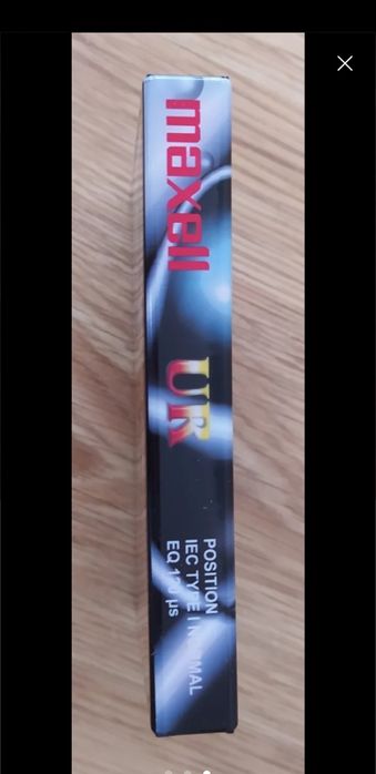 Cassetes Maxell UR 60, 90, 46 minutos